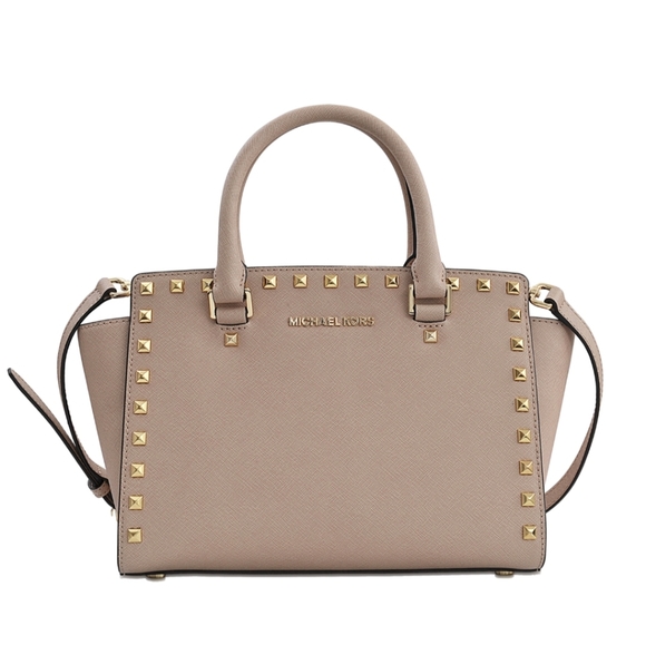 Michael Kors Handbags - Michael Kors Selma Stud Md TZ Satchel